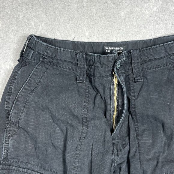 VTG Polo Ralph Lauren Military Surplus Paratrooper Cargo Utility Pant’s 30x27 - Picture 8 of 15